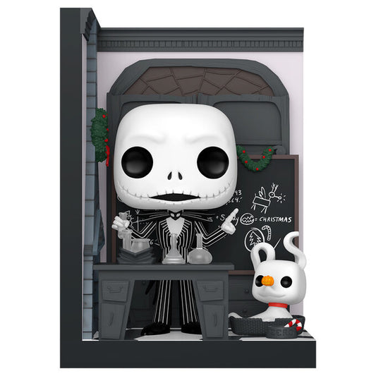 pop nooks disney nightmare before christmas jack skellington in jack's room figure