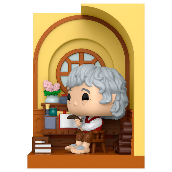 Figura POP Nooks O Senhor dos Anéis Bilbo Bolseiro em Bolsão