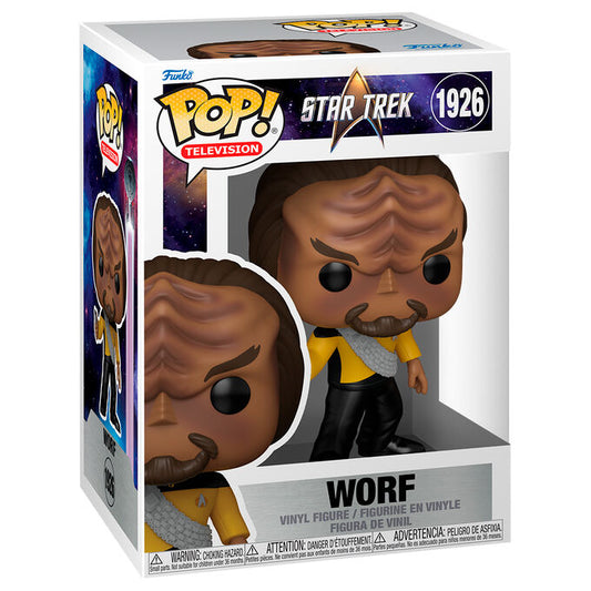 star trek worf pop figure