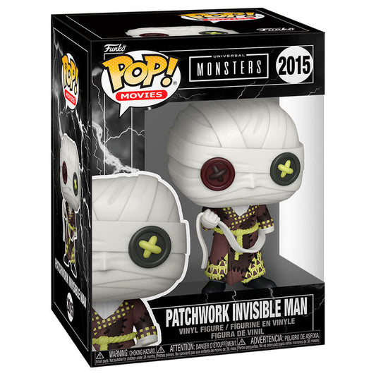 universal monsters patchwork invisible man pop figure