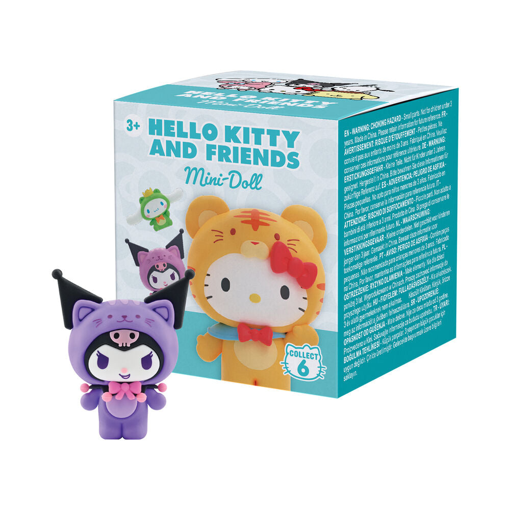 Forest Friends Überraschungsfigur Hello Kitty und Freunde 3 cm sortiert