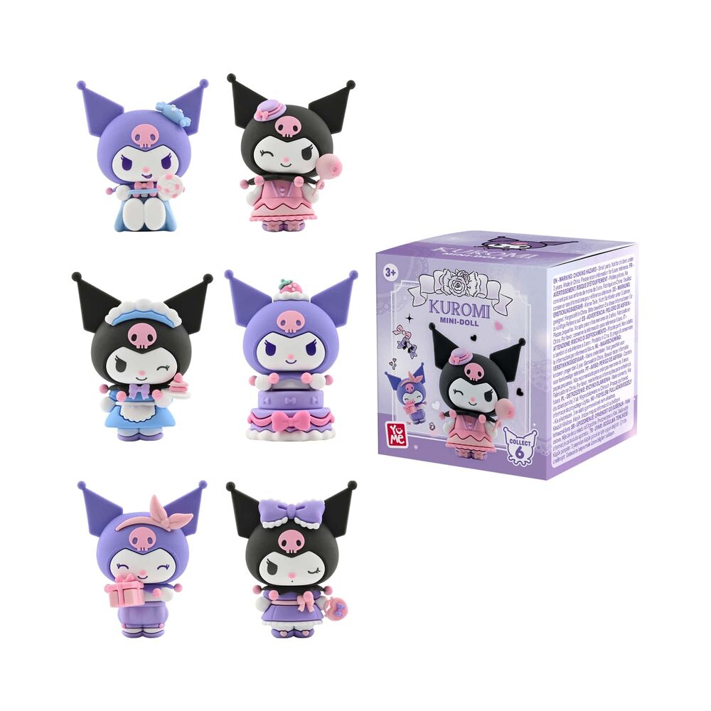 kuromi birthday party hello kitty surprise figure 5cm assorted