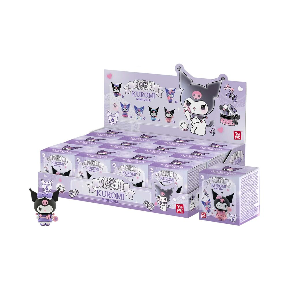 Kuromi Festa di compleanno Hello Kitty Surprise Statuetta 5 cm Assortita