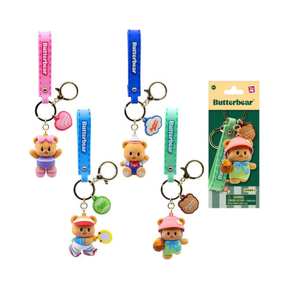 everyday series 2 butterbear 5cm assorted keychain figure