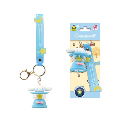 Porte clés figurine lampe de camping Hello Kitty et ses amis (assortiment)
