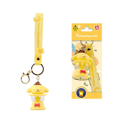 Porte clés figurine lampe de camping Hello Kitty et ses amis (assortiment)