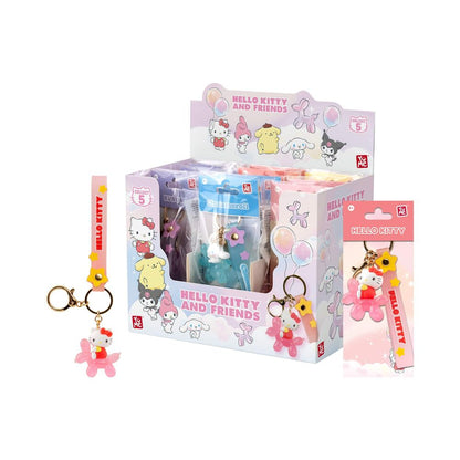 Hello Kitty and Friends Balloon Keychain 5cm Assorted