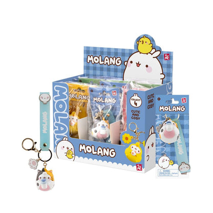 Tierkostüm Molang Schlüsselanhänger Figur 5cm Sortiert