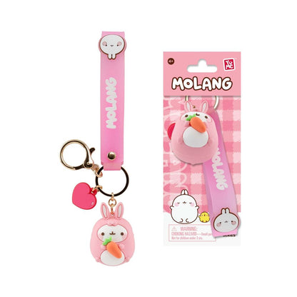 Tierkostüm Molang Schlüsselanhänger Figur 5cm Sortiert