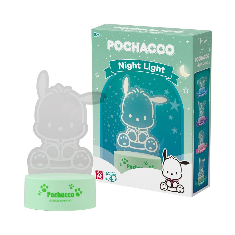 Luminária Noturna da Amizade Hello Kitty e Amigos 10 7cm Sortida
