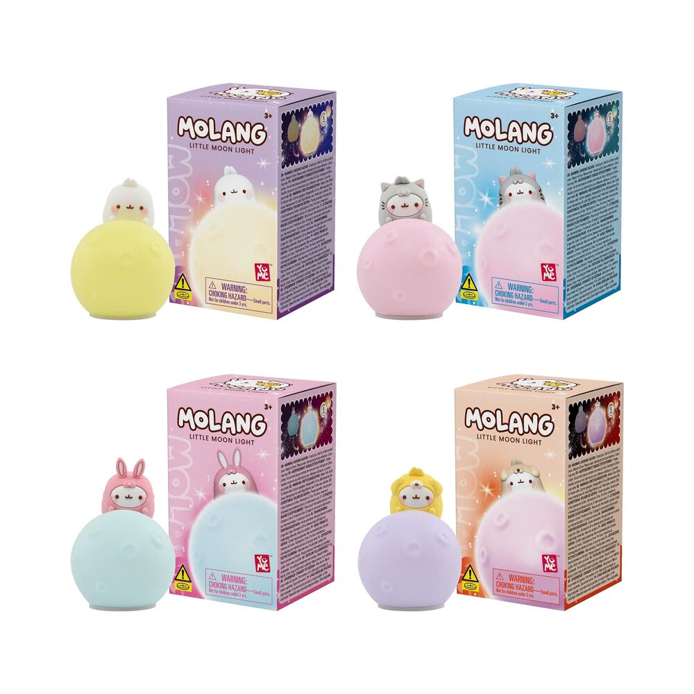 little moon light molang figure 7cm assorted