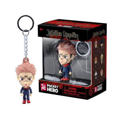 Brelok do kluczy Pocket Hero Jujutsu Kaisen 5 5 cm w różnych kształtach
