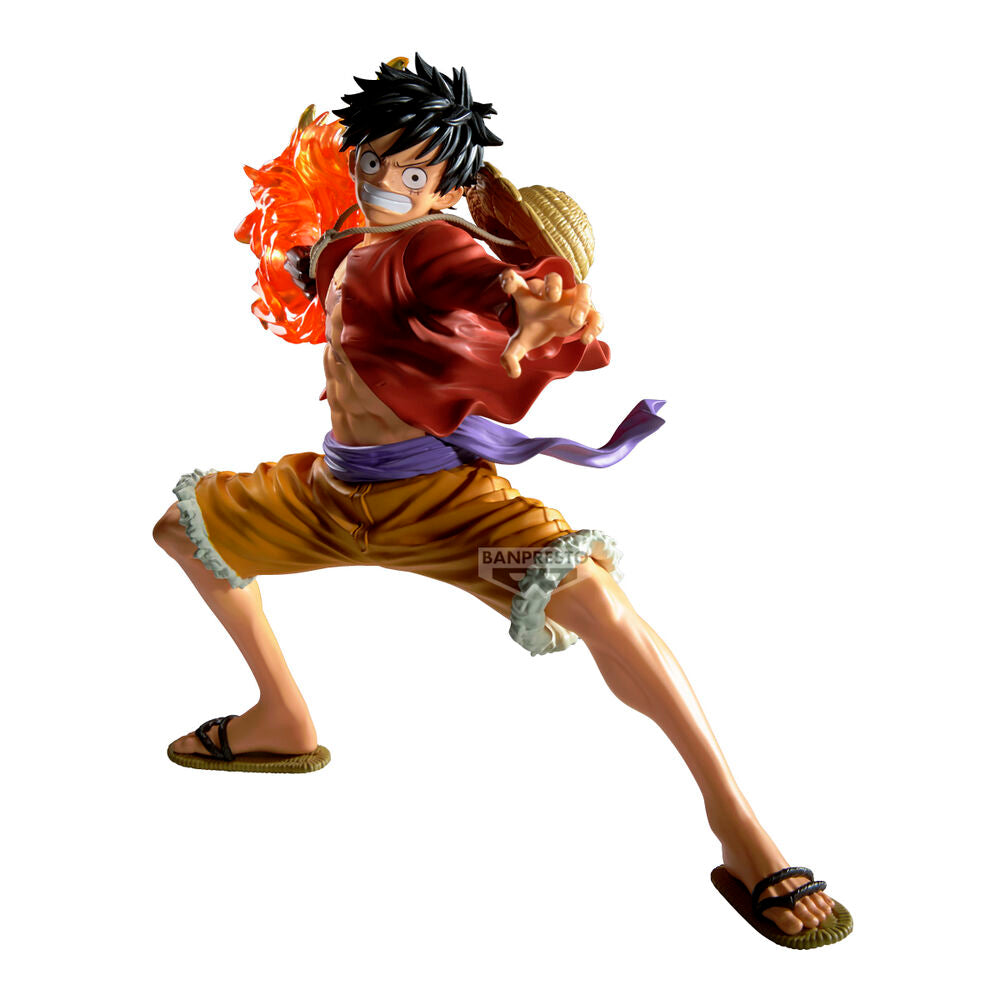 figure monkey d luffy maximatic one piece 20cm
