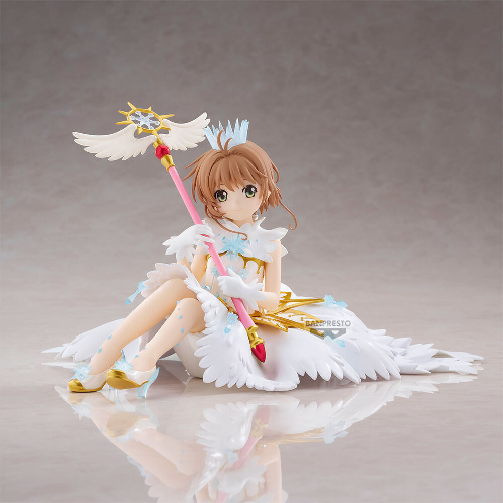 Sakura Kinomoto Figure Cardcaptor Sakura Clear Card 14cm