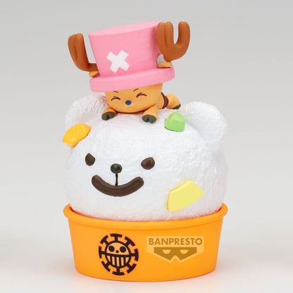Action figure di Tony Tony Chopper Ver B Paldolce One Piece 7cm