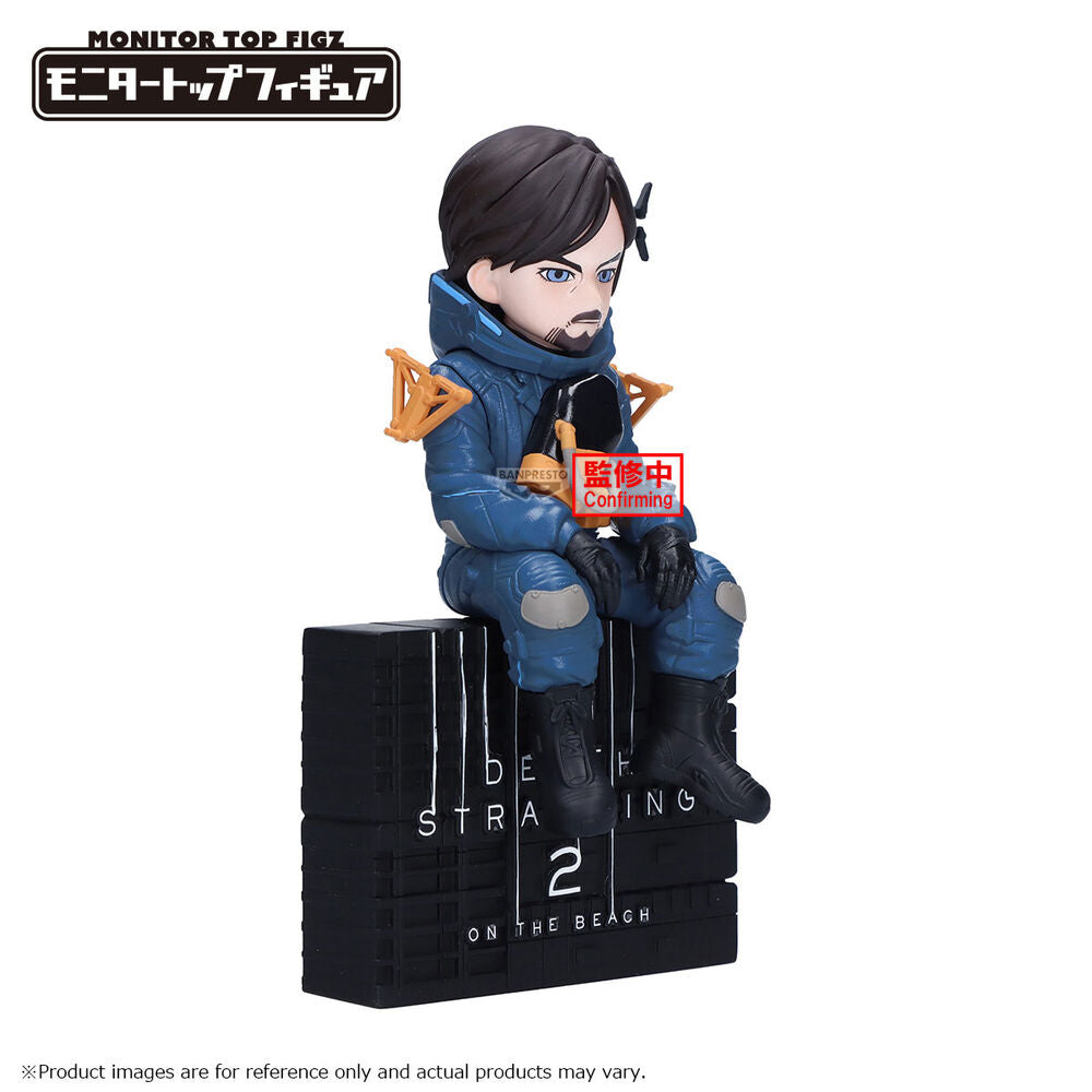 Action figure di Sam di Death Stranding 2 sulla spiaggia 12 cm