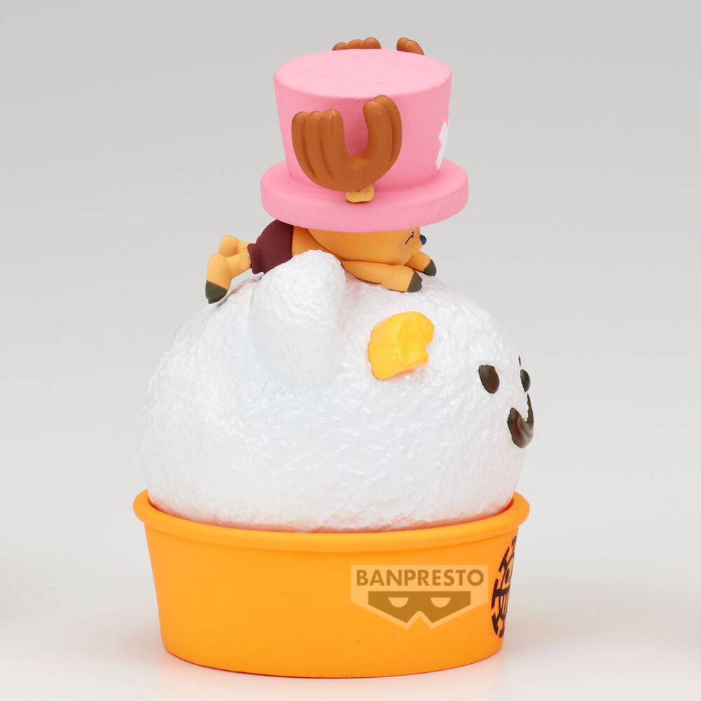 Action figure di Tony Tony Chopper Ver B Paldolce One Piece 7cm