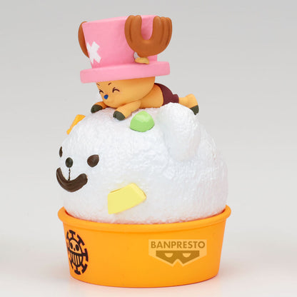 Action figure di Tony Tony Chopper Ver B Paldolce One Piece 7cm