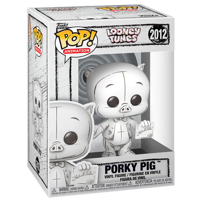 Looney Tunes Porky Pig POP Figur
