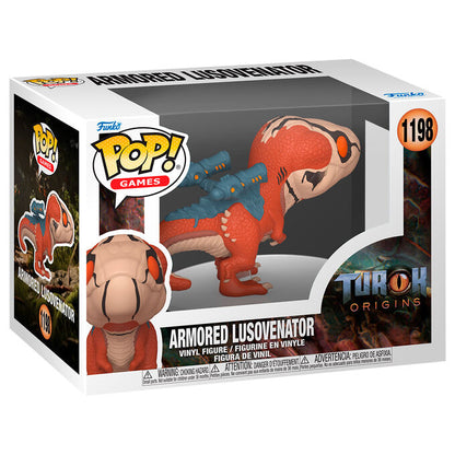 turok armored lusovenator pop figure