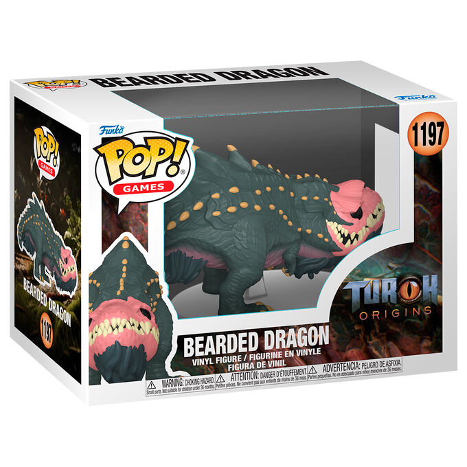 turok bearded dragon pop figure