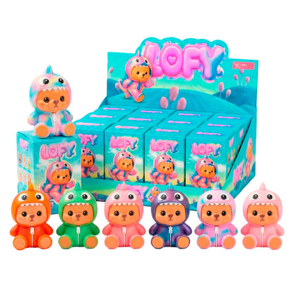 lofy bear pvc surprise doll blind box 7cm assorted