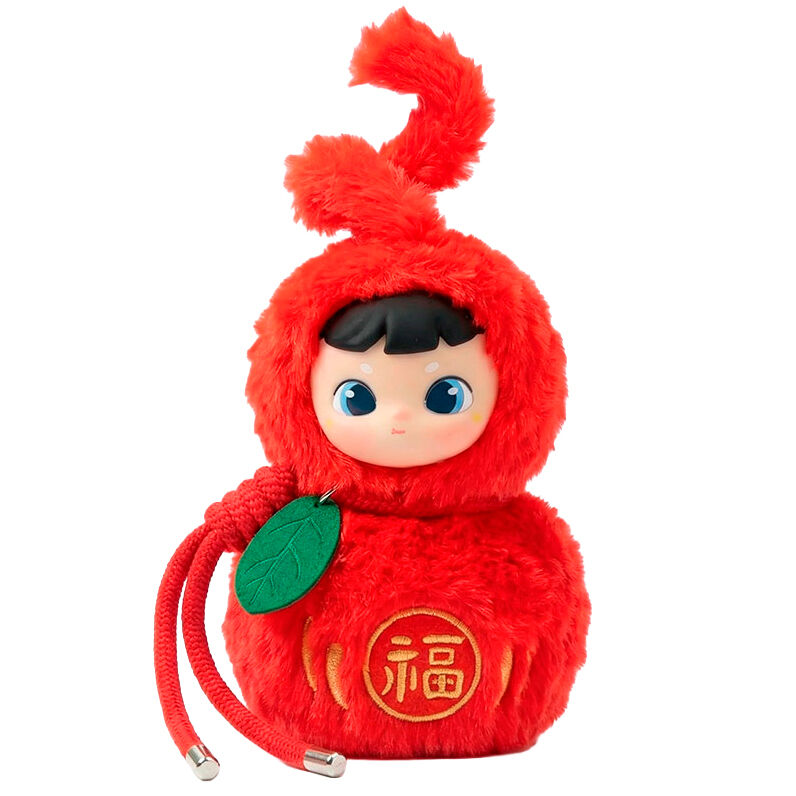 Porte clés surprise poupée boîte aveugle série Hulu Fox 18 cm assortis