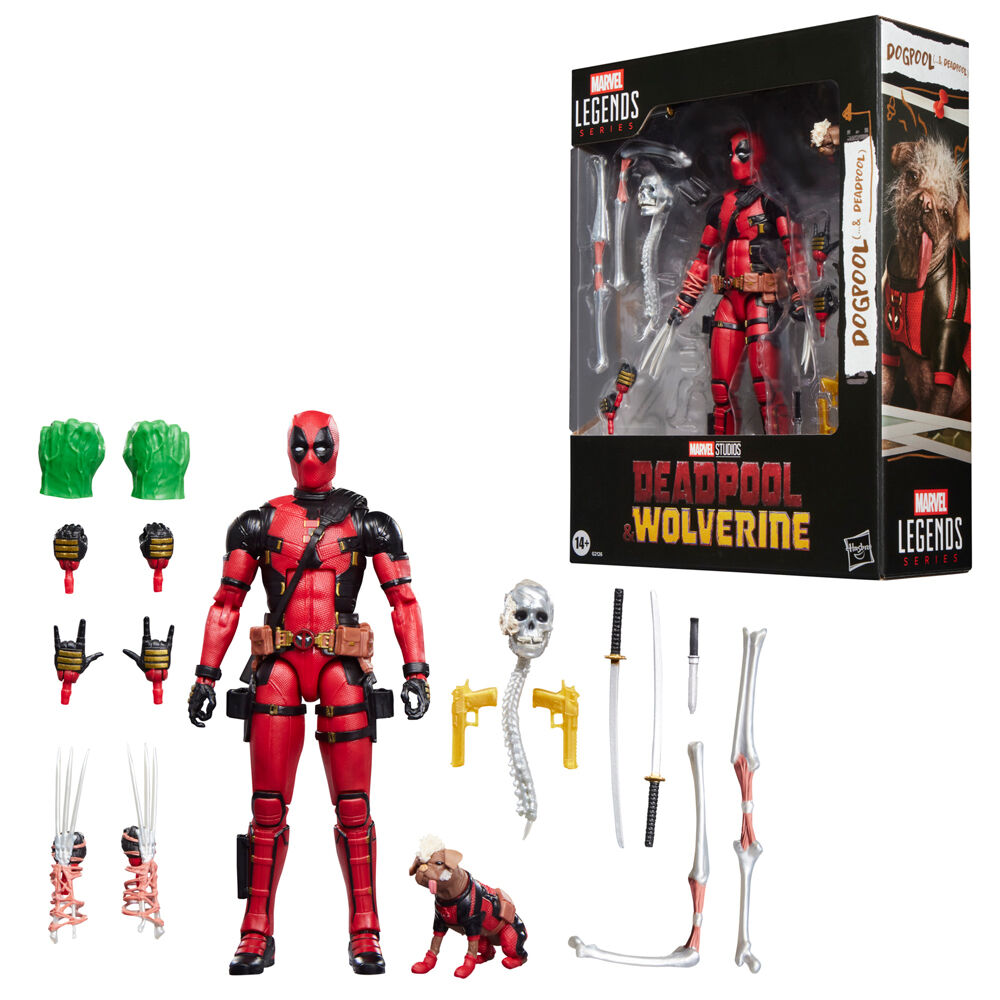 Dogpool & Deadpool Figure Deadpool & Wolverine Marvel Legends Series 15cm