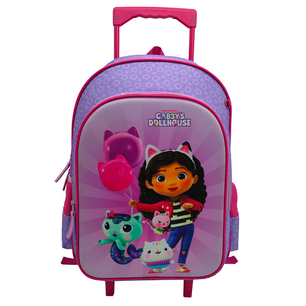Gabby's Dollhouse Trolley Set Pencil Case Lunch Bag