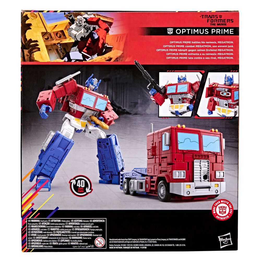 Figure Optimus Prime One Shall Stand Studio Series Transformers The Movie 18cm