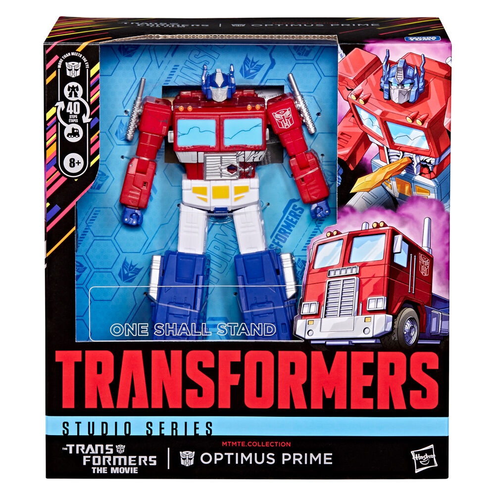 figure optimus prime one shall stand studio series transformers the movie 18cm