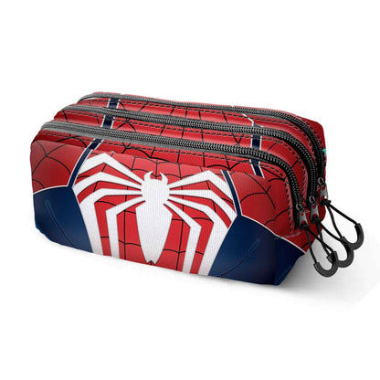Spiderman Marvel triple pencil case