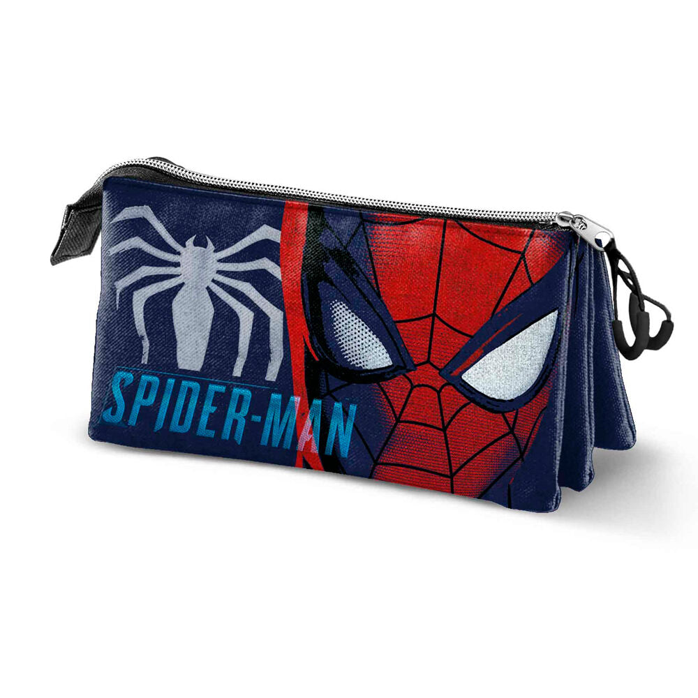 Gaze Spiderman Marvel triple pencil case