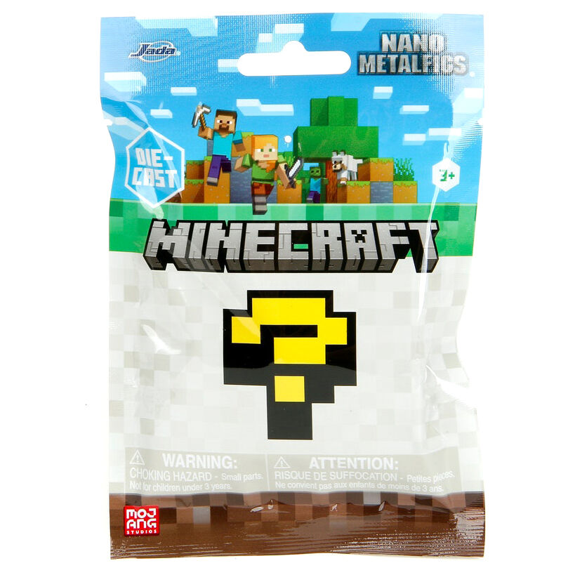 Minecraft Metalfigs Surprise Figure 4cm Assorted