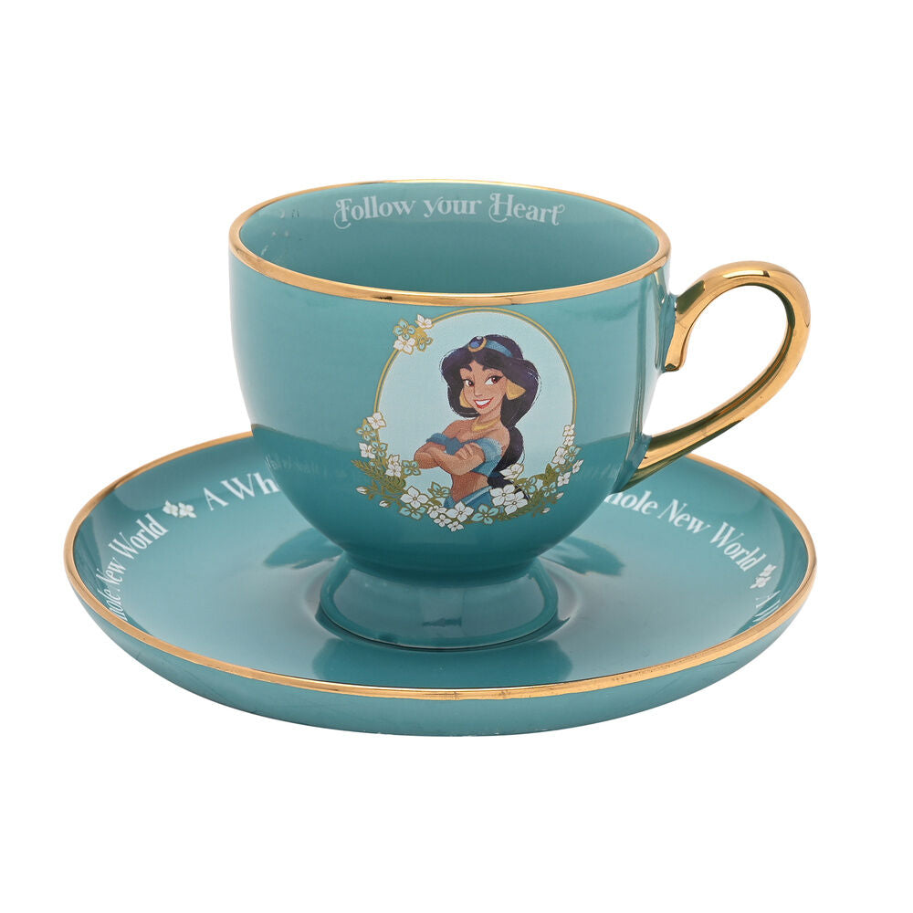 jasmine disney princesses teacup and saucer