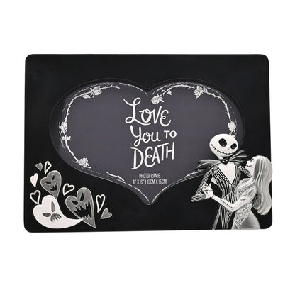 love you to death nightmare before christmas disney photo frame