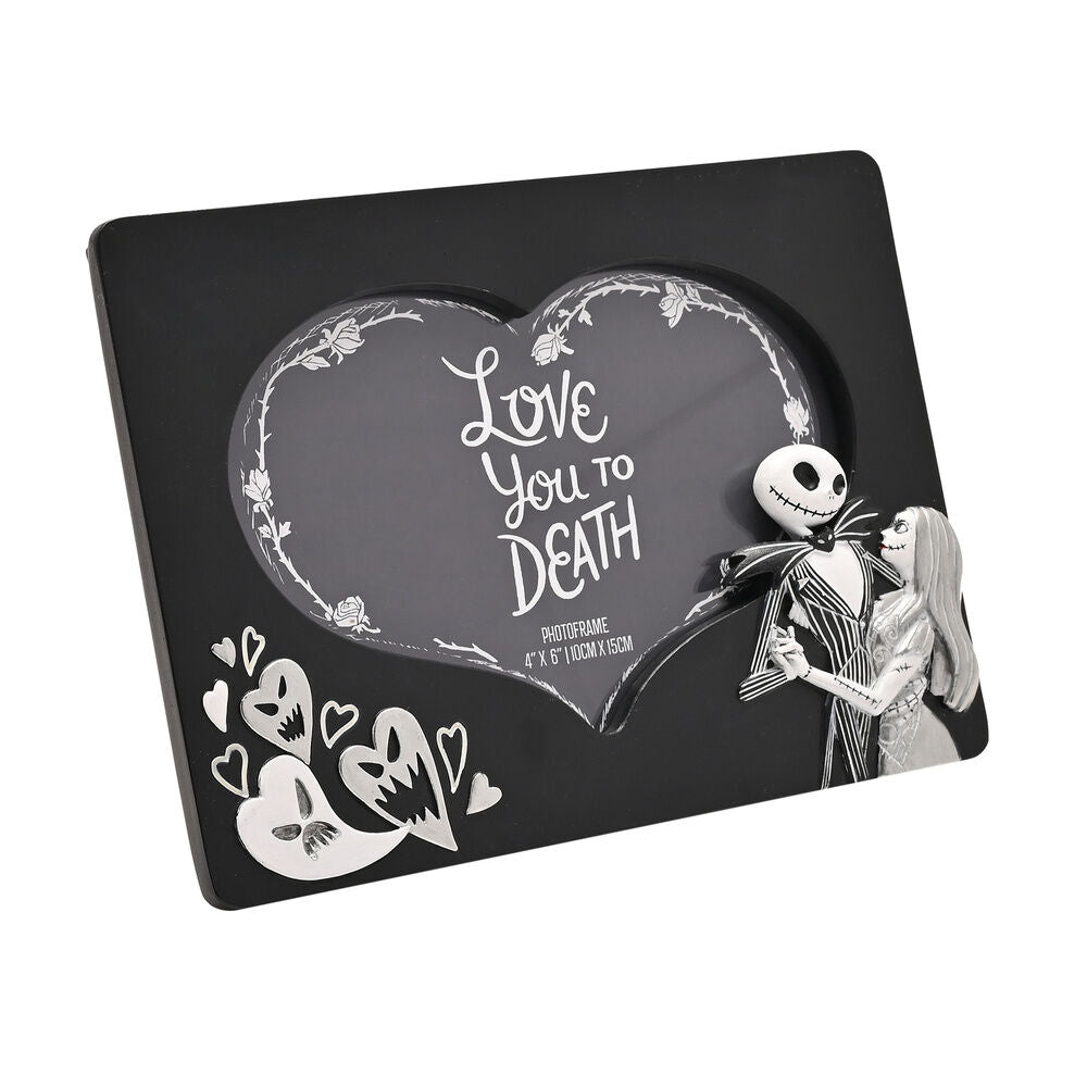 Ich liebe dich bis zum Tod Nightmare Before Christmas Disney Fotorahmen