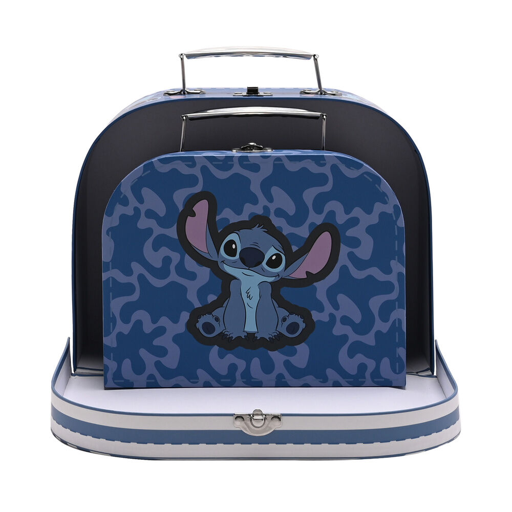 Set mit 2 Stitch Disney Aufbewahrungsboxen