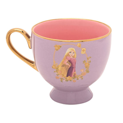 Xícara e pires da Rapunzel Princesas da Disney