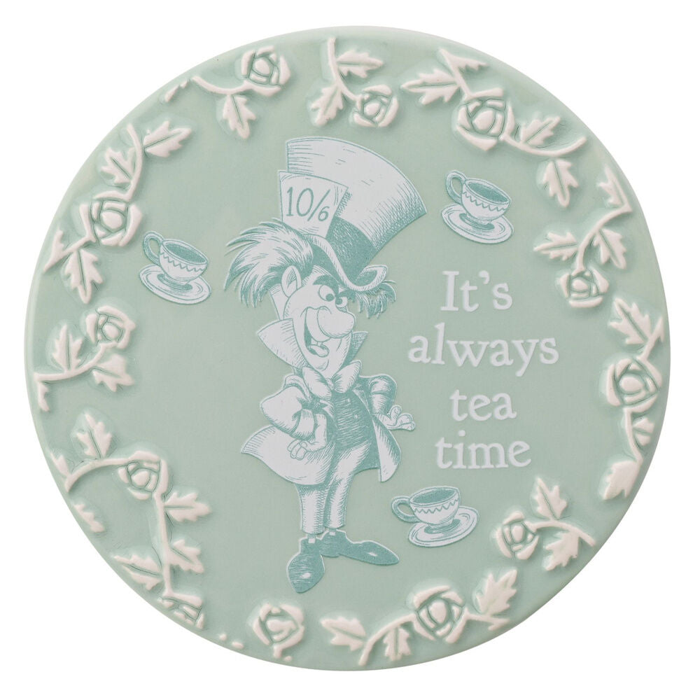 Set mit 4 Disney Alice im Wunderland Untersetzern