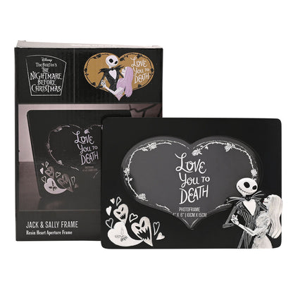 Ich liebe dich bis zum Tod Nightmare Before Christmas Disney Fotorahmen
