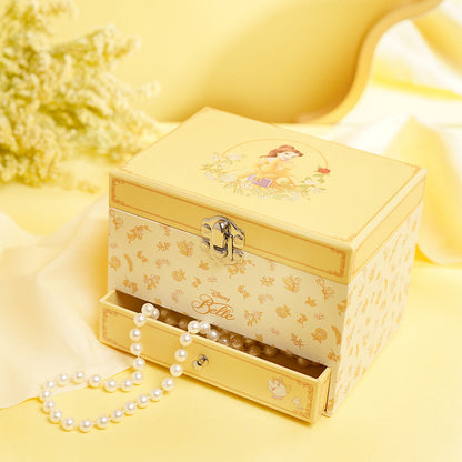 Caja de música para joyas de la princesa Bella de Disney