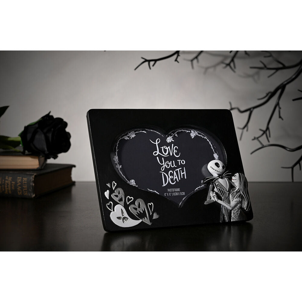 Ich liebe dich bis zum Tod Nightmare Before Christmas Disney Fotorahmen