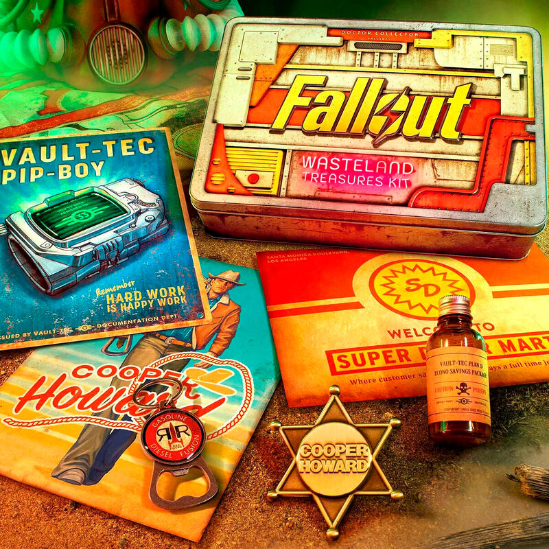 Tesouros da Caixa de Metal do Deserto Fallout