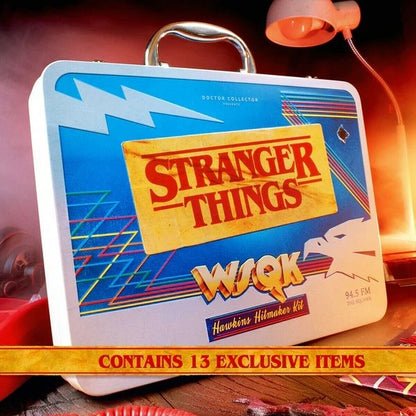 WSQK Hawkins Hitmaker Stranger Things metal box