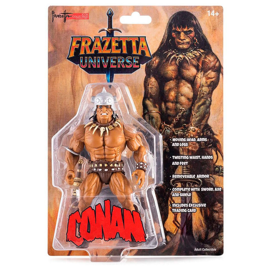 Icona Frazetta Conan Il Barbaro Figura 14 cm