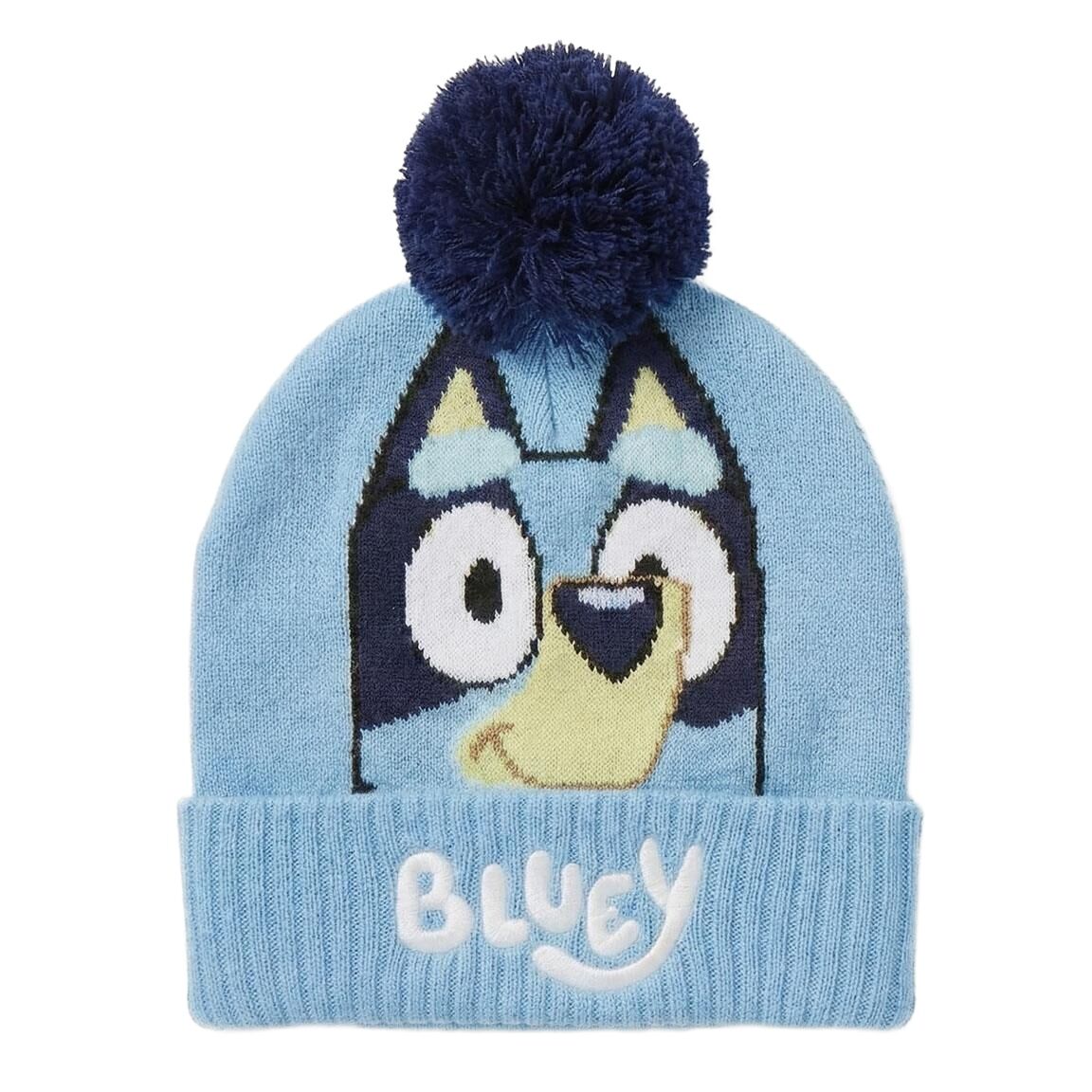 Bluey hat, gloves, scarf, and neck set