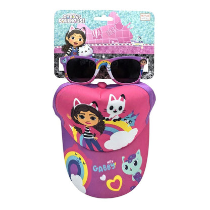Gabby's Dollhouse hat and sunglasses set