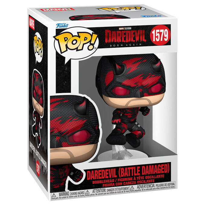 Figurka POP Marvel Daredevil Born Again Daredevil Battle Damaged