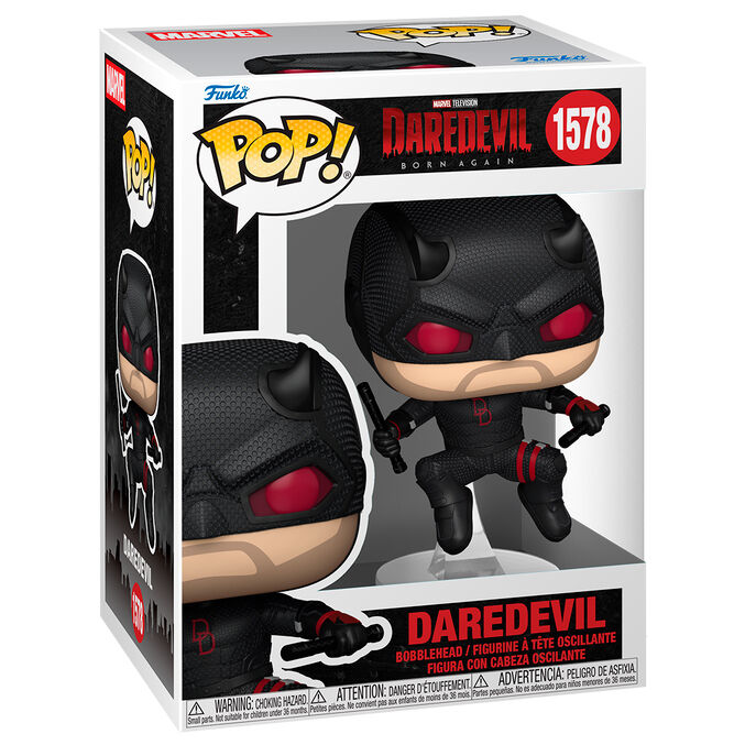 POP Figure Marvel Daredevil Born Again Daredevil Black Suit